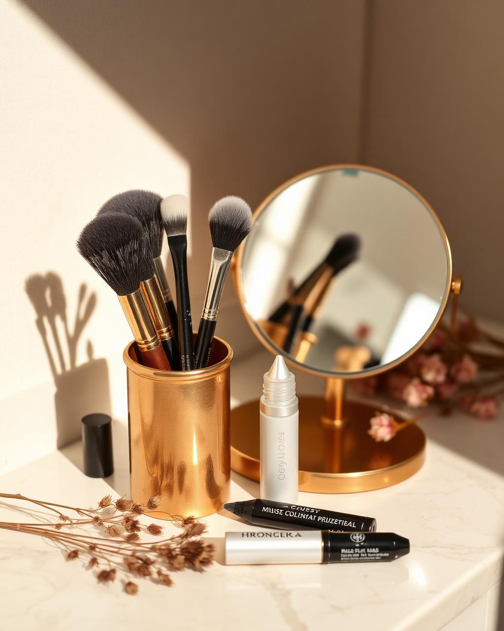 Make-up en wenkbrauwstyling